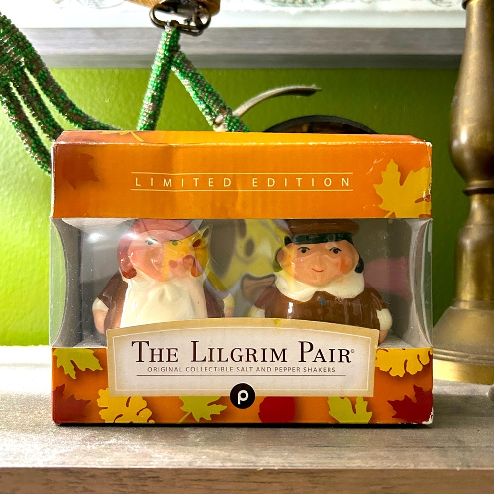 Limited Edition Publix Lilgrim Salt & Pepper Shakers